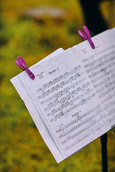 sheet music featuring the Beatles