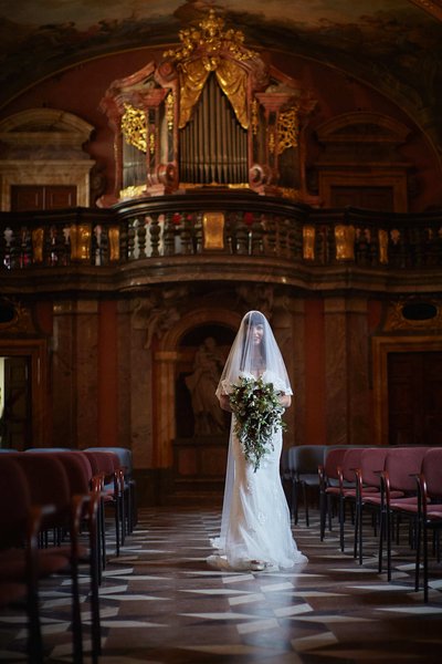 the Bride entrance