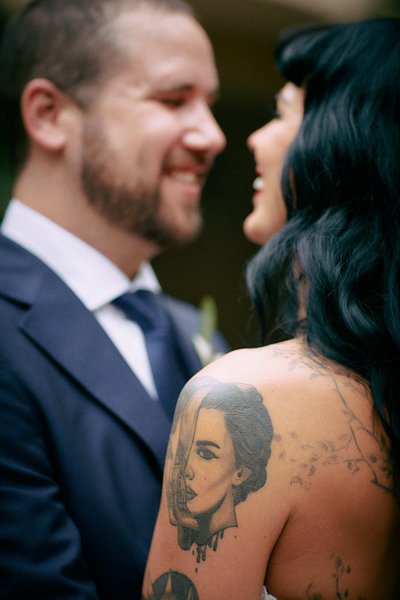 Bride's Tattoo 