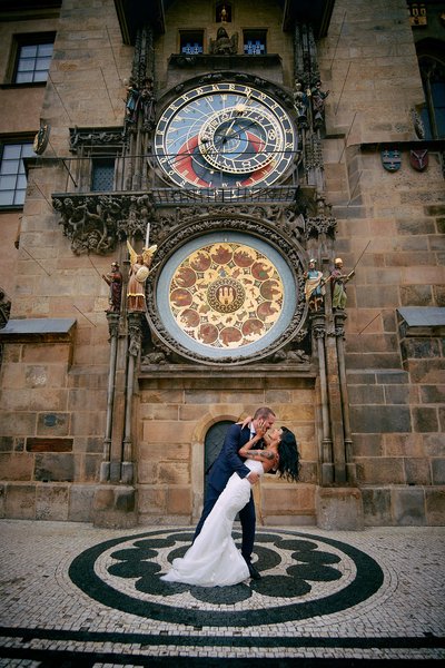 Dipping Bride Astronomical Clock