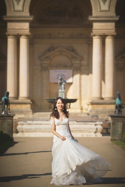 Gorgeous Hong Kong Bride Wallenstein Garden