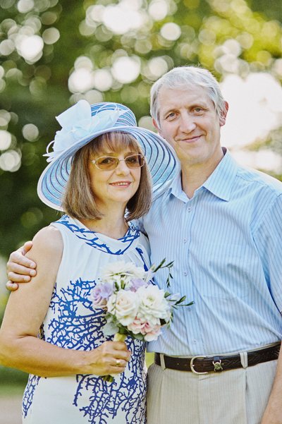 Portrait of Bride's Parents