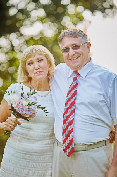 Groom's Happy Parents