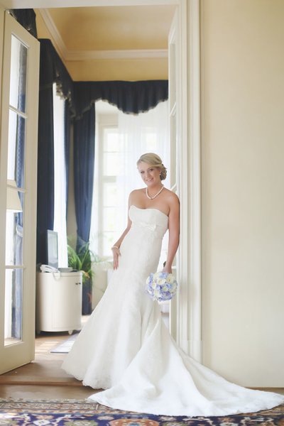 Light & Airy Bridal Portrait of Jana Chateau Liblice
