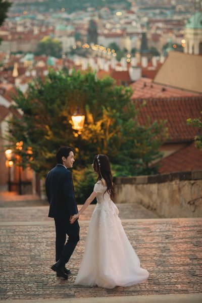 Love Above the Castle Steps