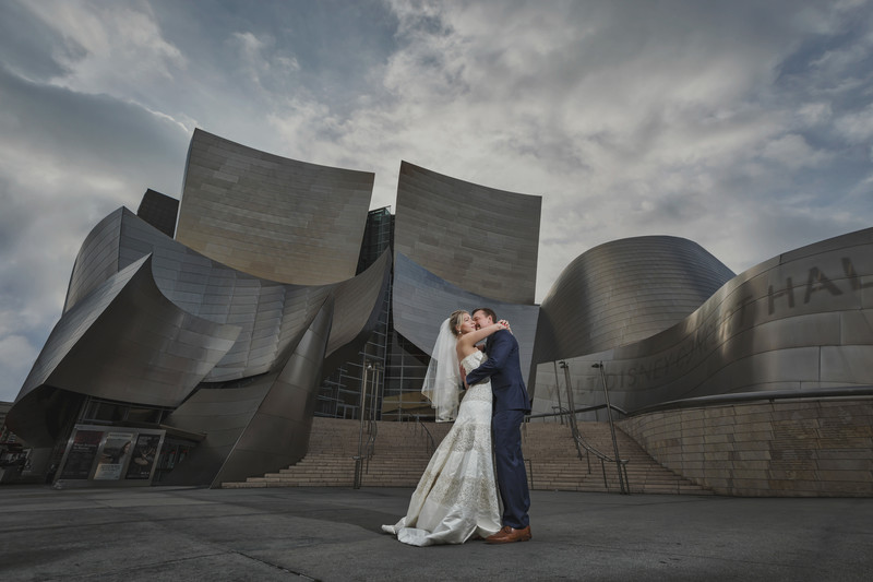 Los Angeles Disney Concert Hall Wedding Photography