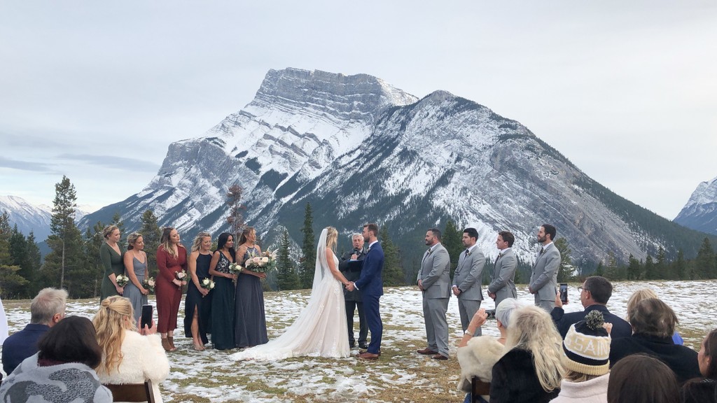 Destination Wedding photographer at Banff