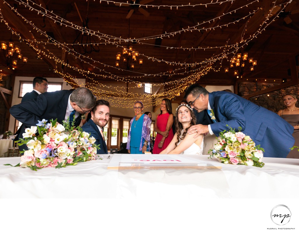 Blessings and Joy: Signing of the Ketubah 