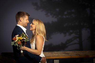elopement photography of happy couple