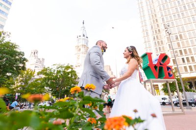 Love Park Wedding in Philadelphia