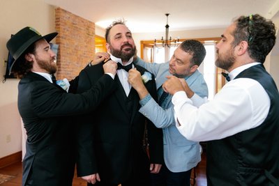 Groom and Groomsmen: Getting Ready for the Big Day
