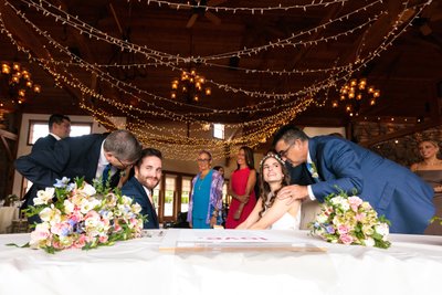 Blessings and Joy: Signing of the Ketubah 