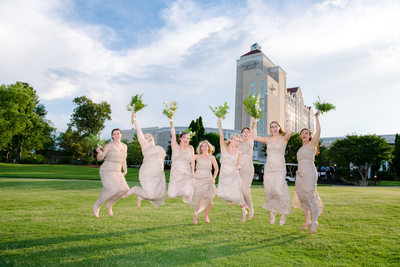 Bridesmaids at Grandover Resort Wedding