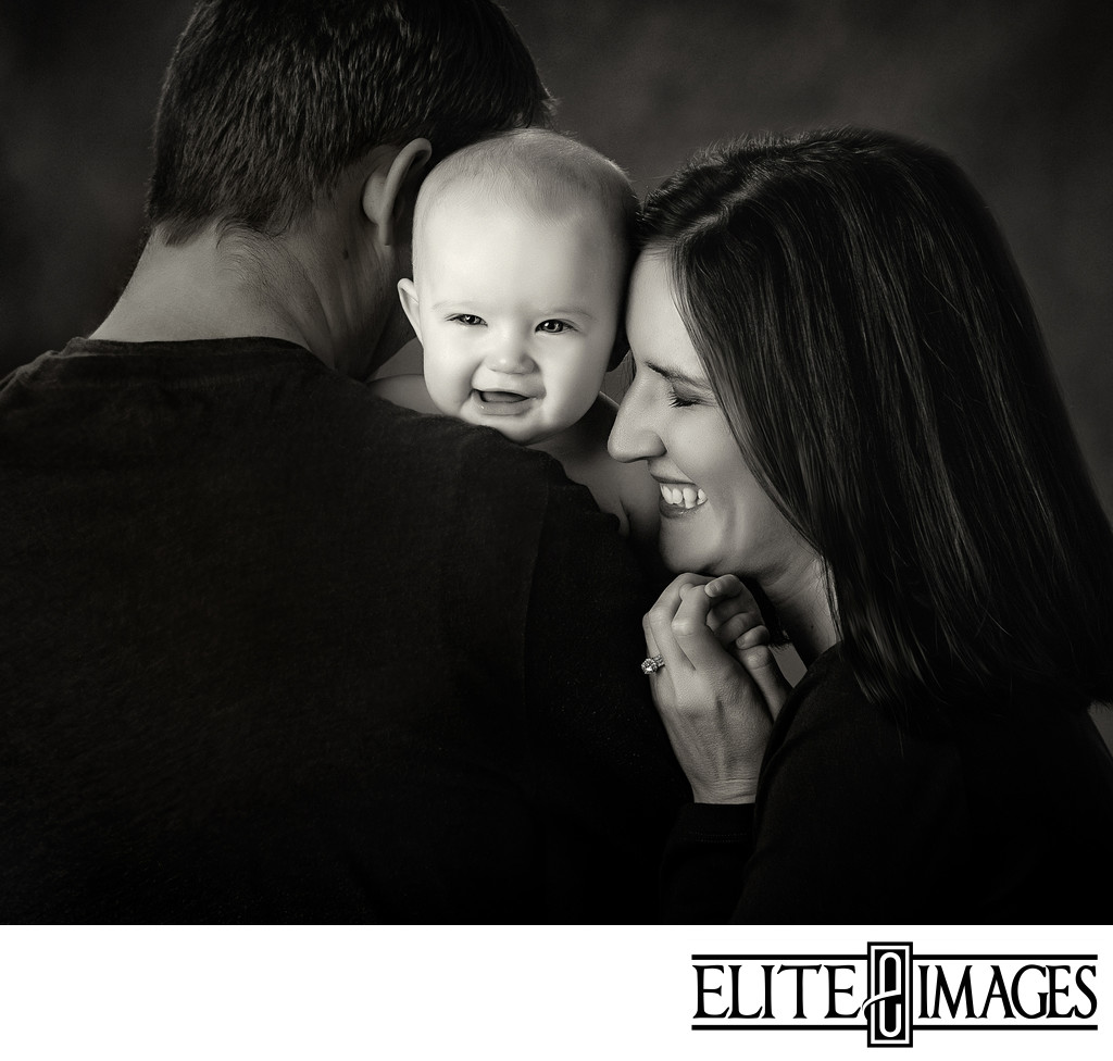 Black and White Family Photography