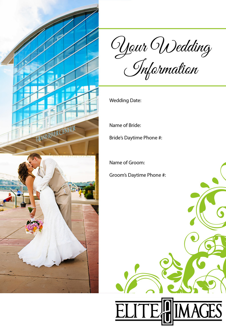 Information for Wedding Photographer