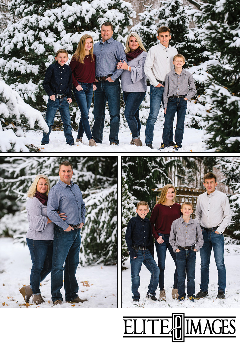 What to Wear for Winter Family Portraits