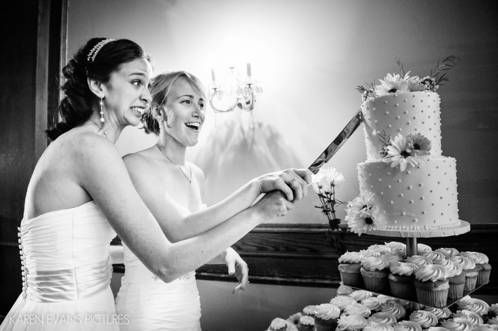 Wedding Cake Cutting The Boathouse