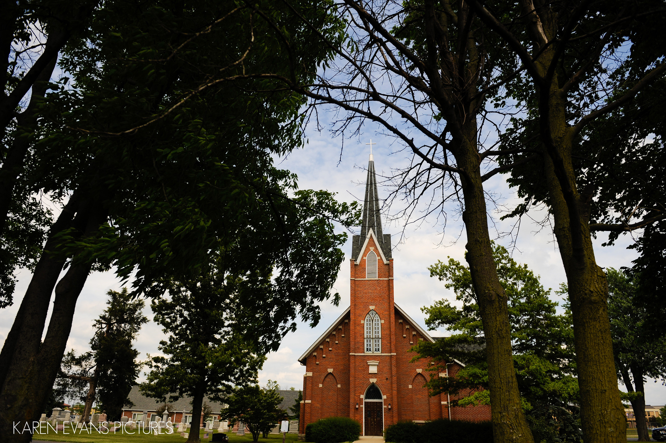 St James Lutheran Church Hilliard Ohio - Columbus Ohio Wedding 