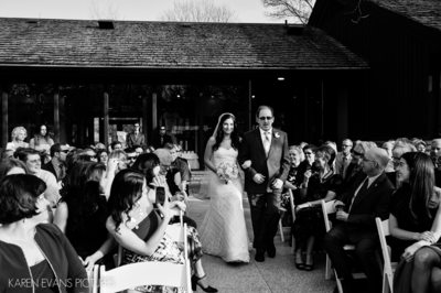 The Darby House Wedding Ceremony Photos