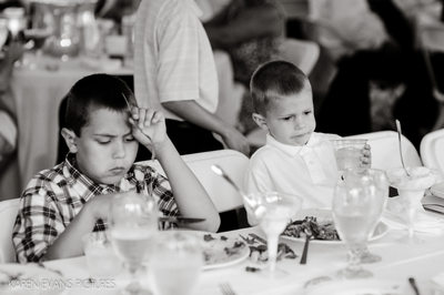 Children at Wedding Reception
