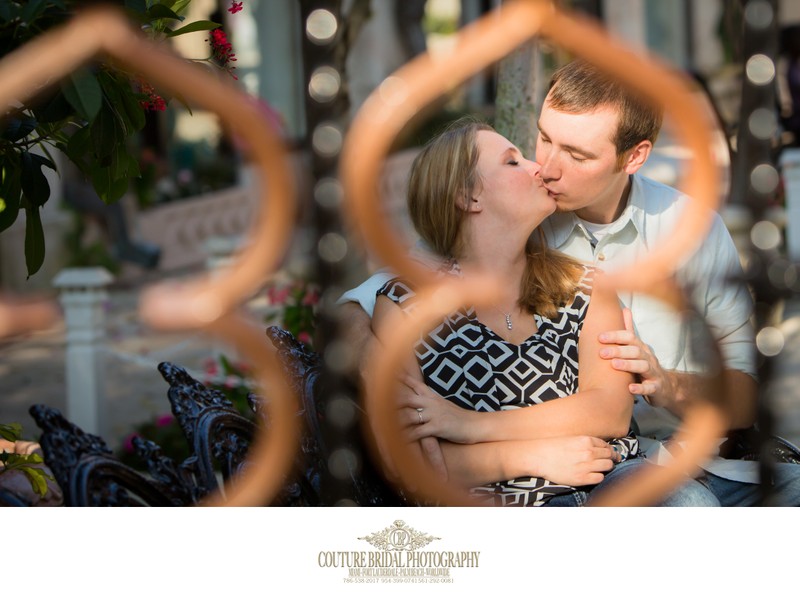 Worth Avenue Palm Beach Engagment Photography Session