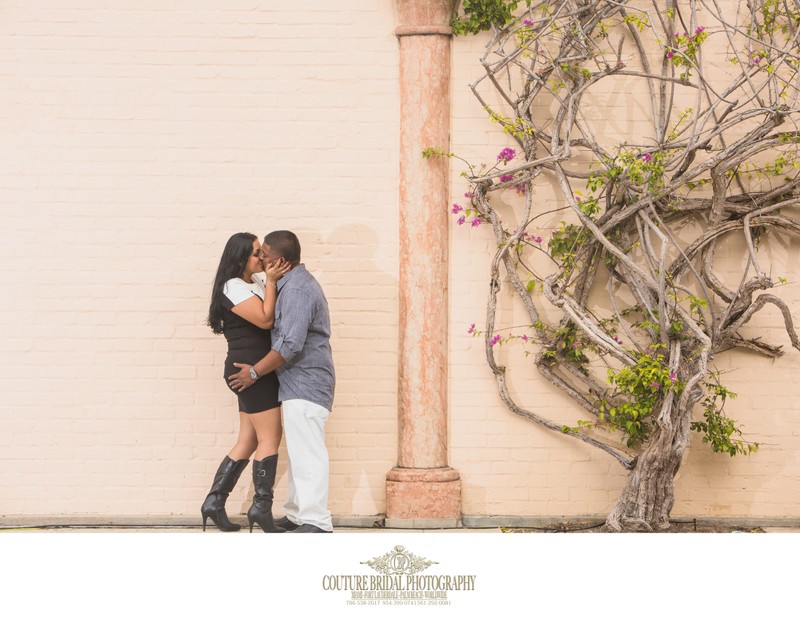 Worth Avenue Engagement Photos., Miami Photographer