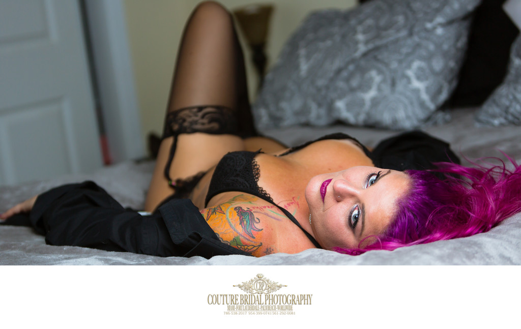 IN-HOME BOUDOIR PHOTOGRAPHY SESSIONS SOUTH FLORIDA