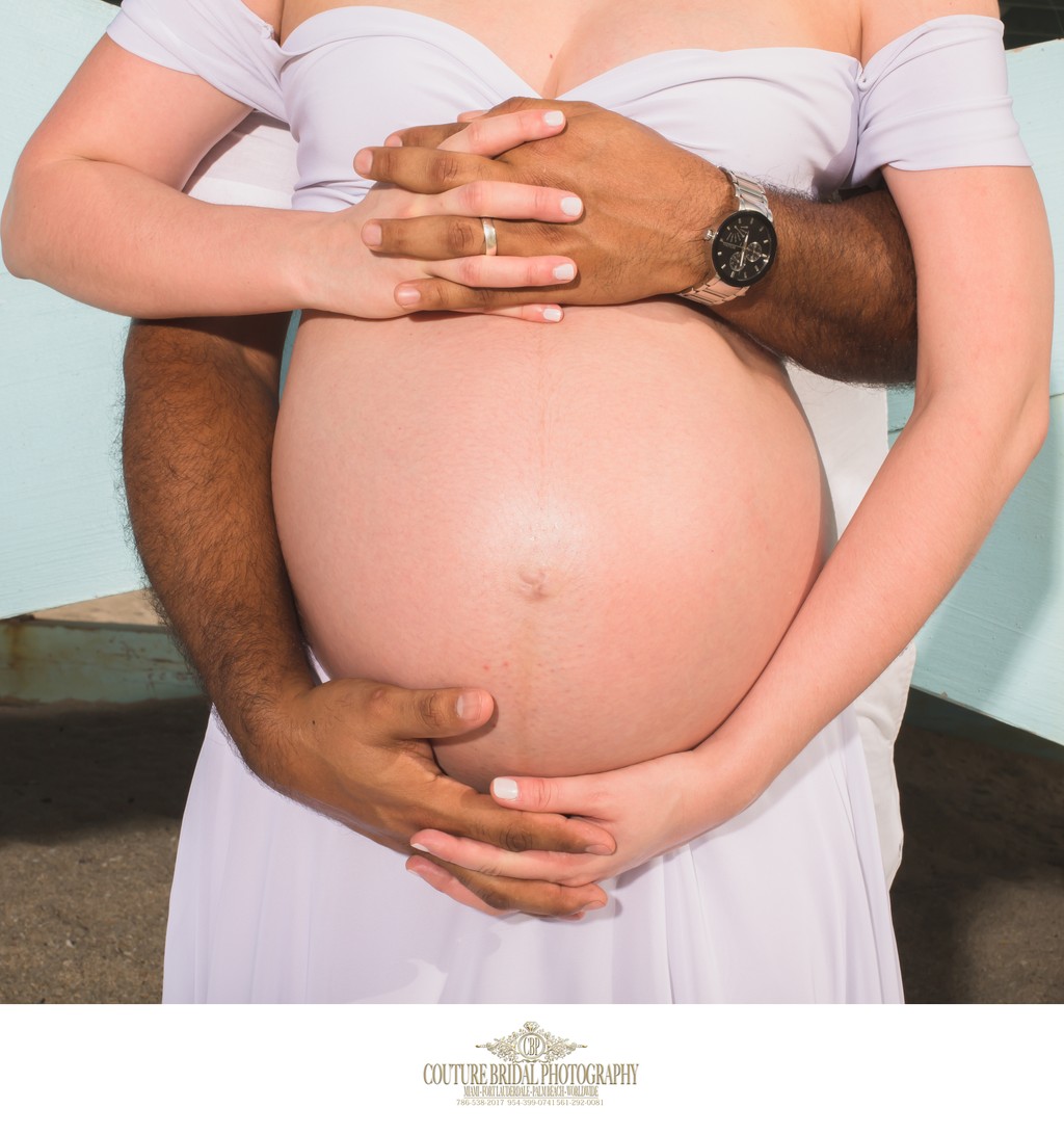 FORT LAUDERDALE BABY BUMP PHOTOGRAPHER