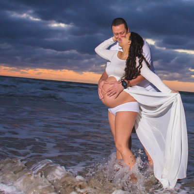 FORT LAUDERDALE BEACH FINE ART MATERNITY PHOTOGRAPHER