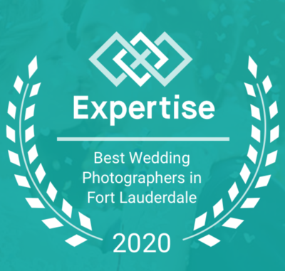  BEST FORT LAUDERDALE WEDDING PHOTOGRAPHER 2020 AWARD