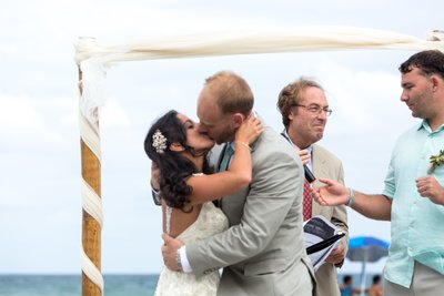 DELRAY BEACH PHOTOGRAPHER: BEACH WEDDING CEREMONY