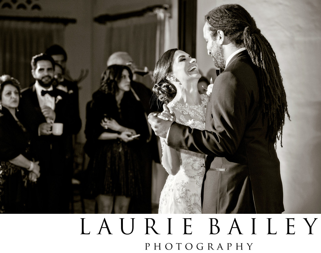 First Dance at the Four Seasons Biltmore Santa Barbara 