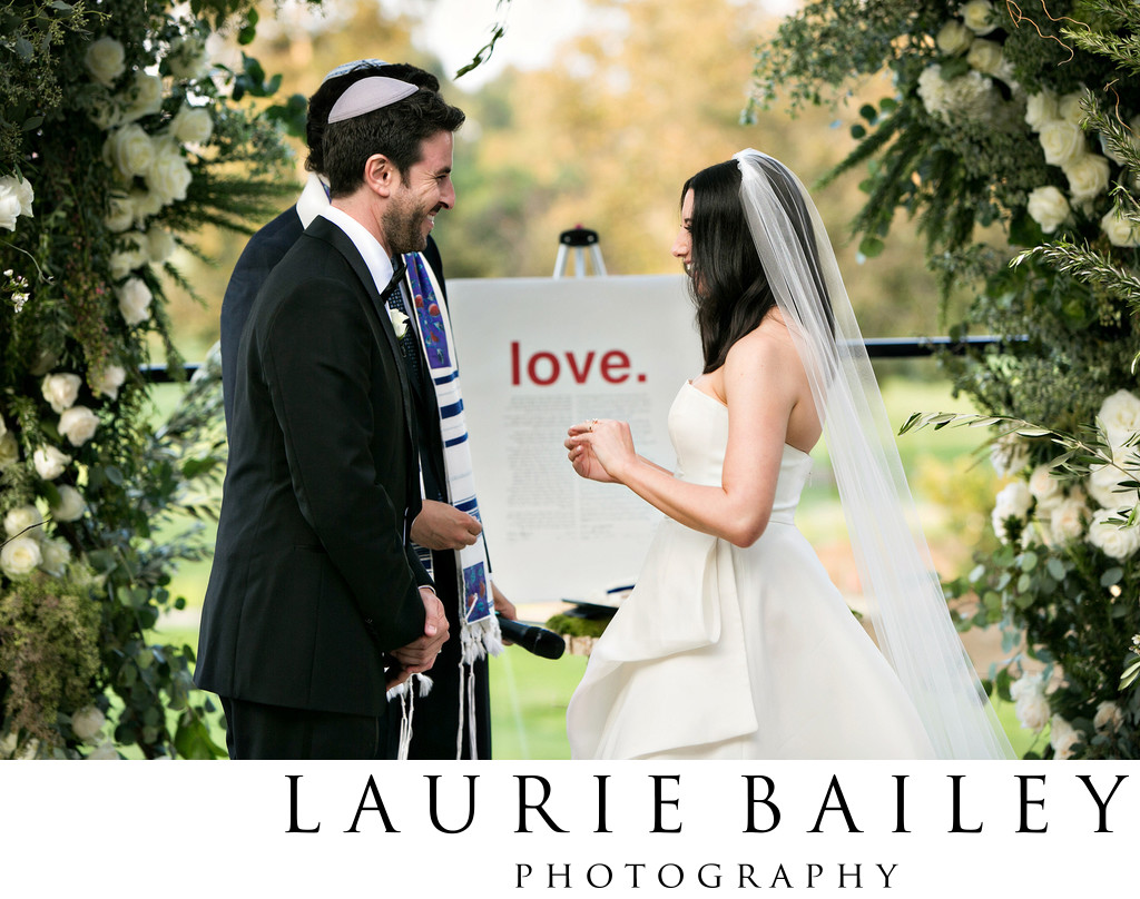 Bride & Groom | Jewish Wedding Ceremony
