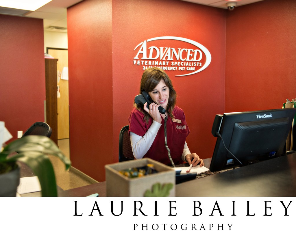 Front Desk Staff at AVS Vet Clinic