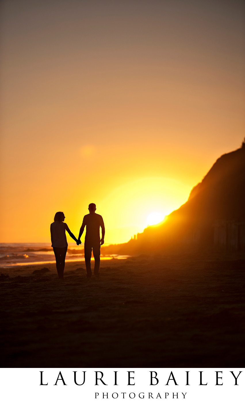 Santa Barbara Sunset Couple