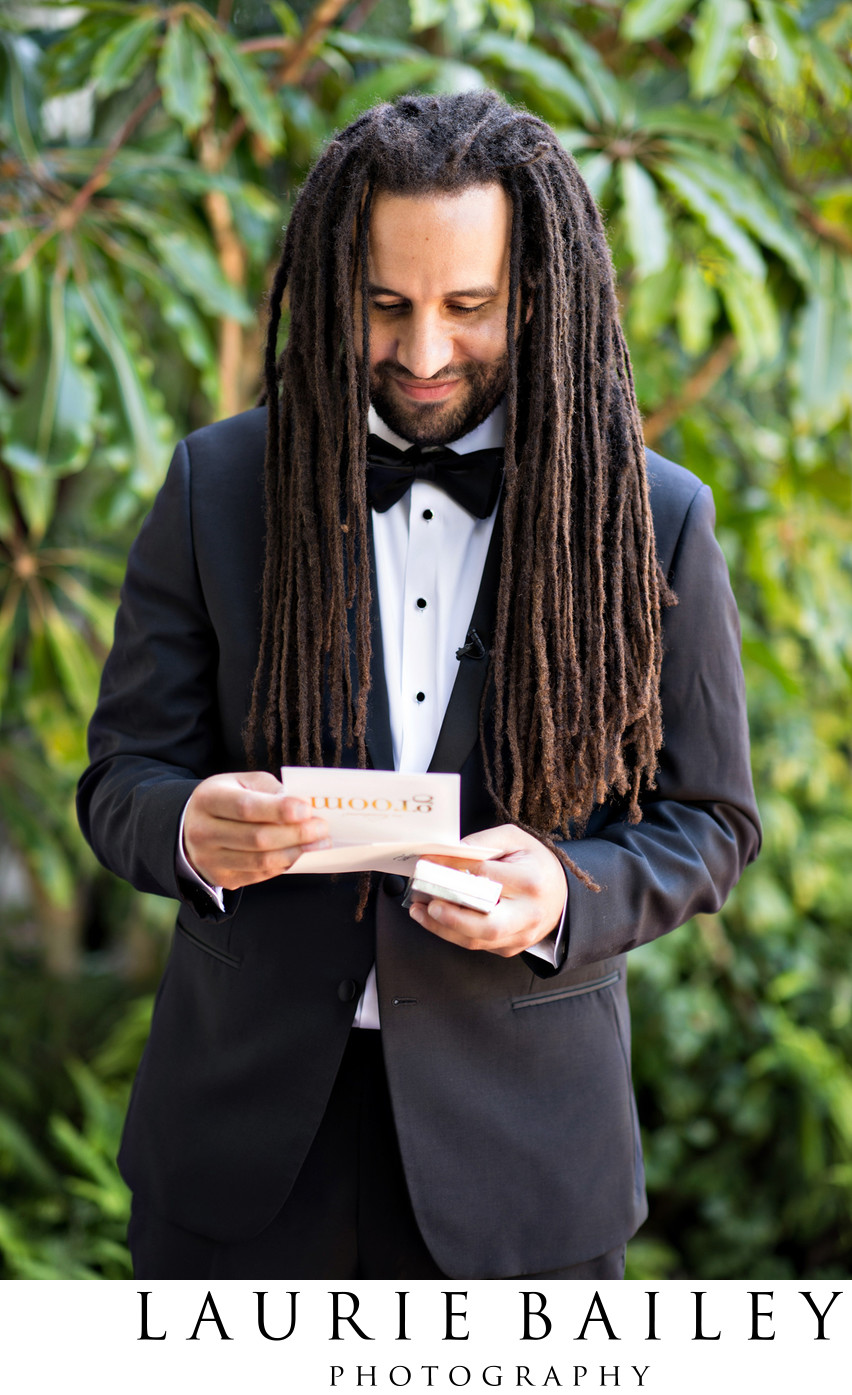 Pre-Ceremony Letter to the Groom