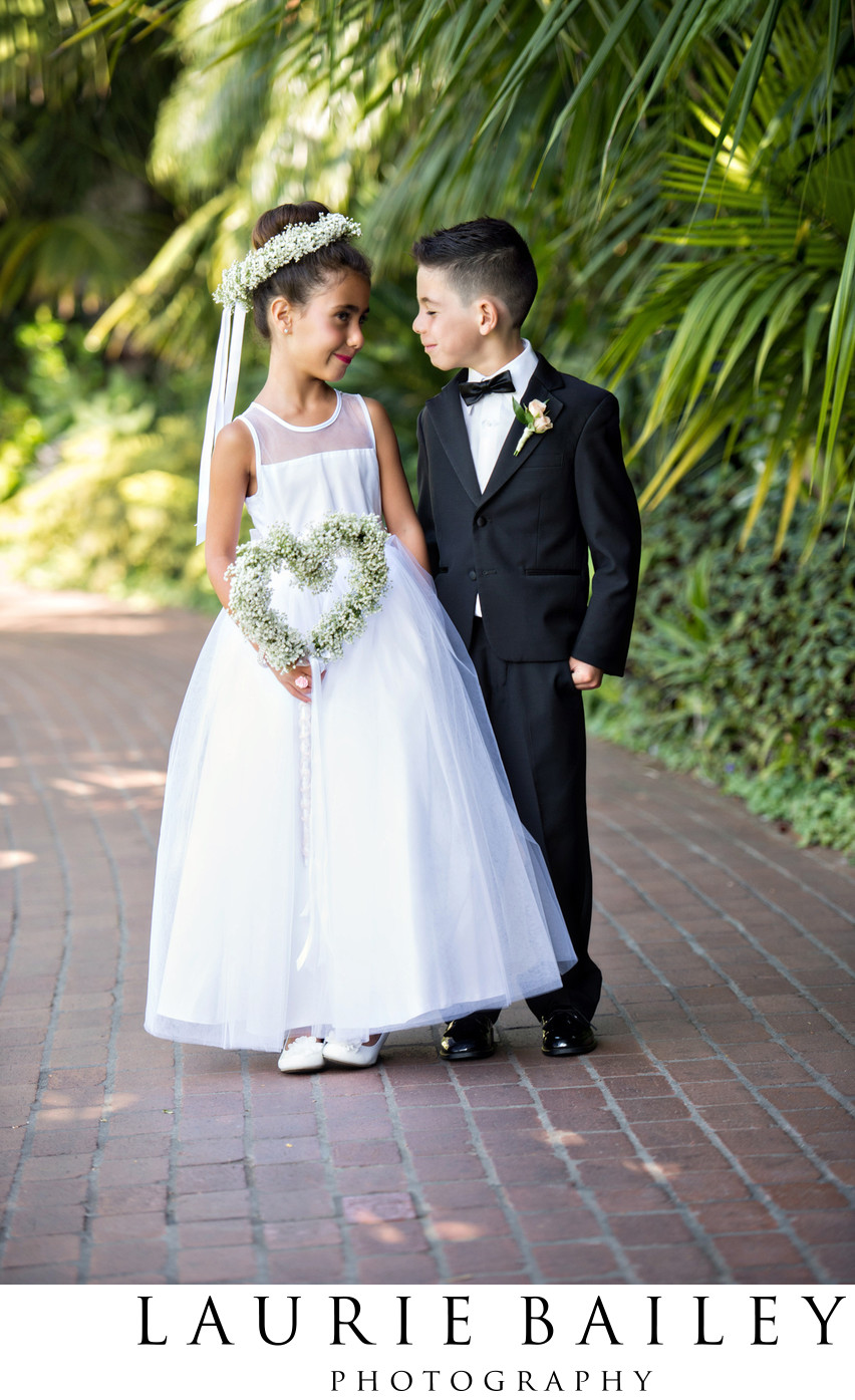 Flower Girl & Ring Bearer Santa Barbara Wedding