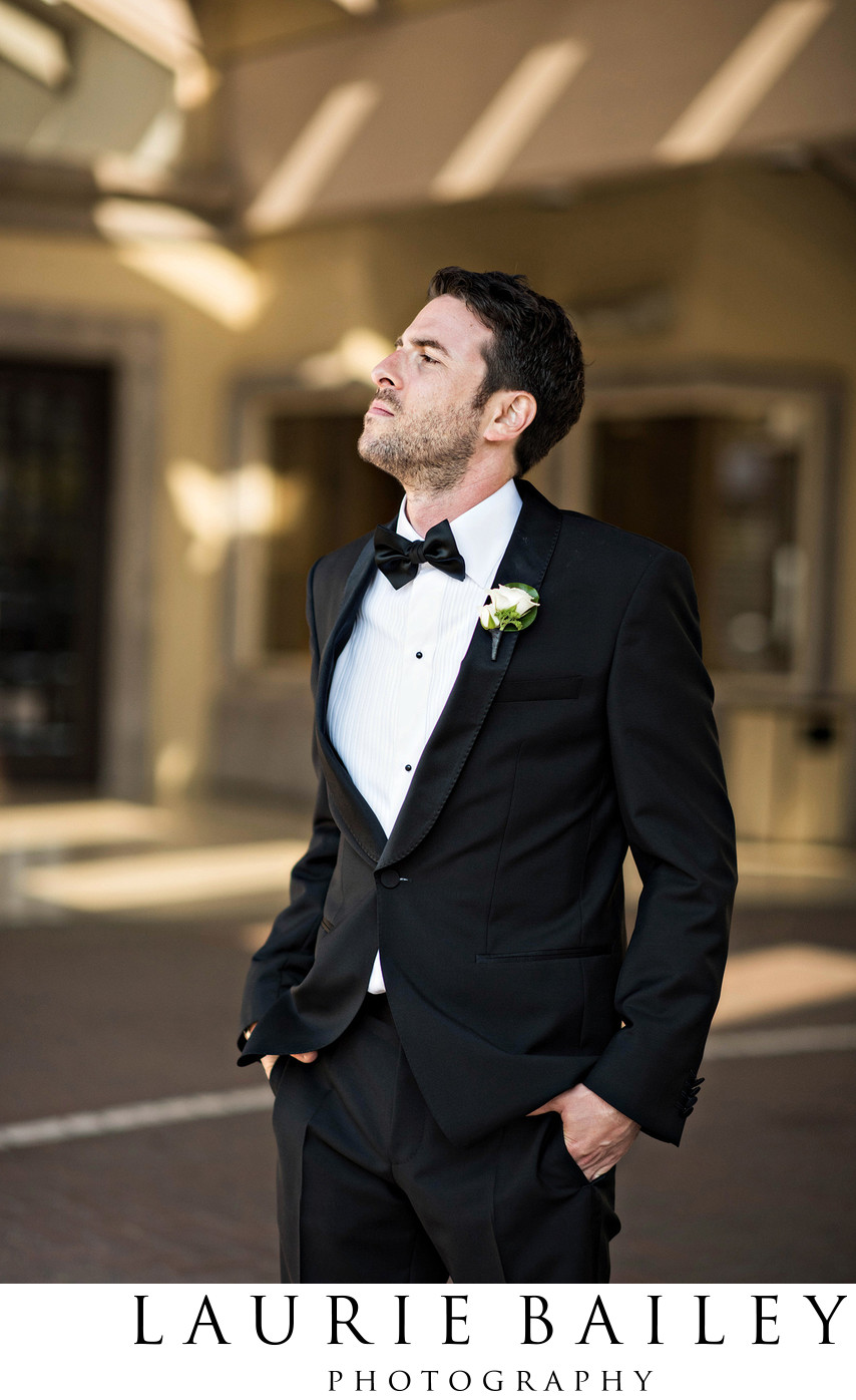 Brentwood Country Club Wedding Groom Photos