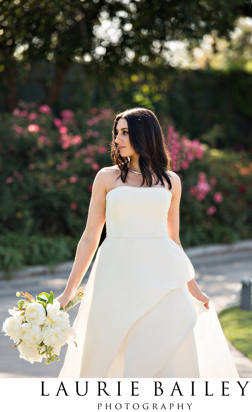 Bridal Portrait Brentwood Country Club Wedding