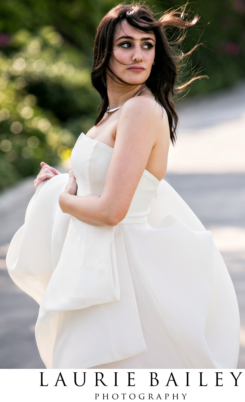 Brentwood Country Club Wedding Bridal Portrait