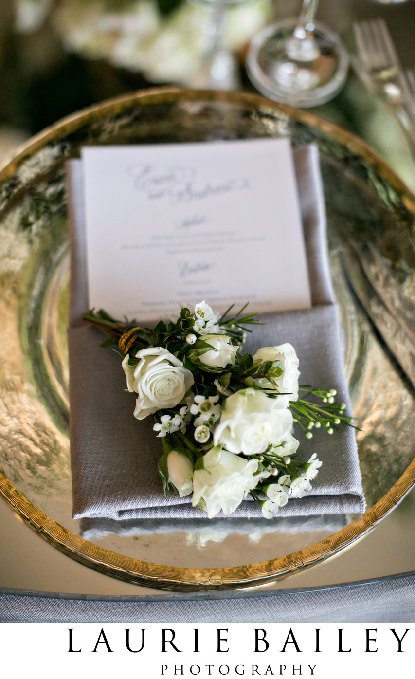 Country Club Wedding Reception Details