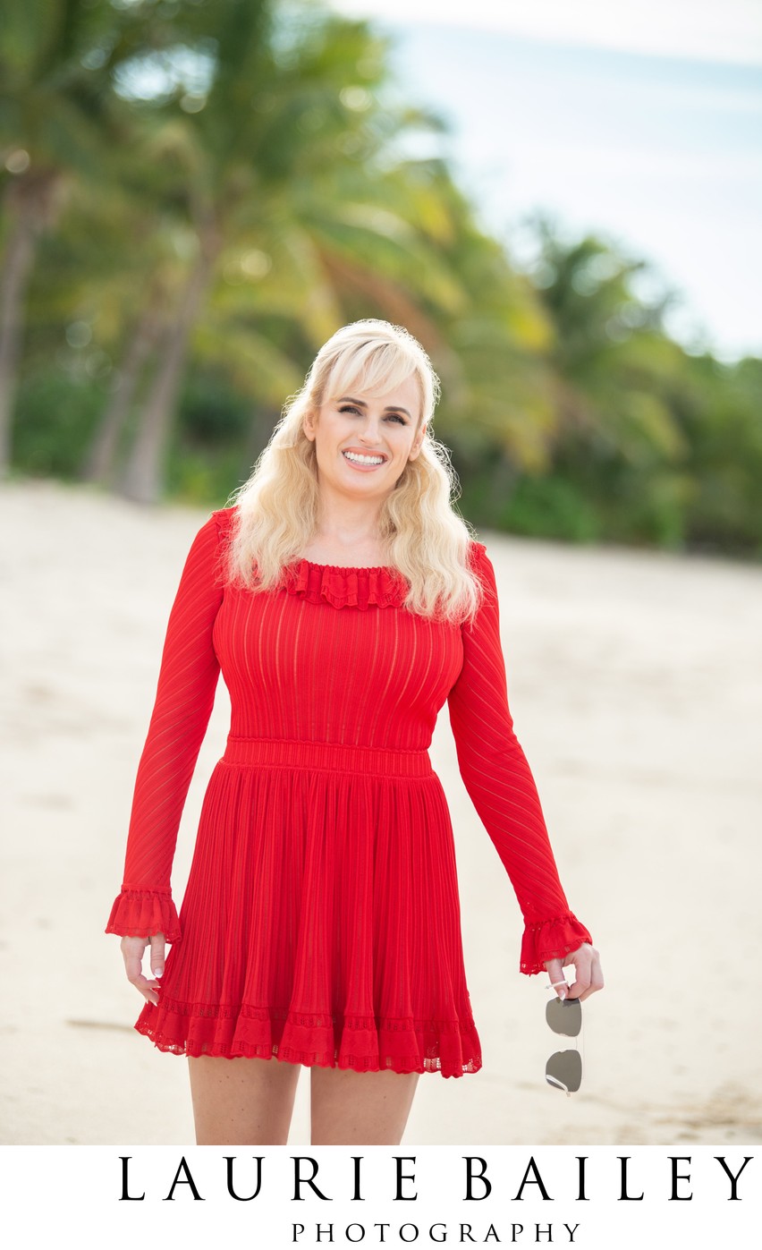 Rebel Wilson in Fiji | Celebrity Tourism Campaign Photo