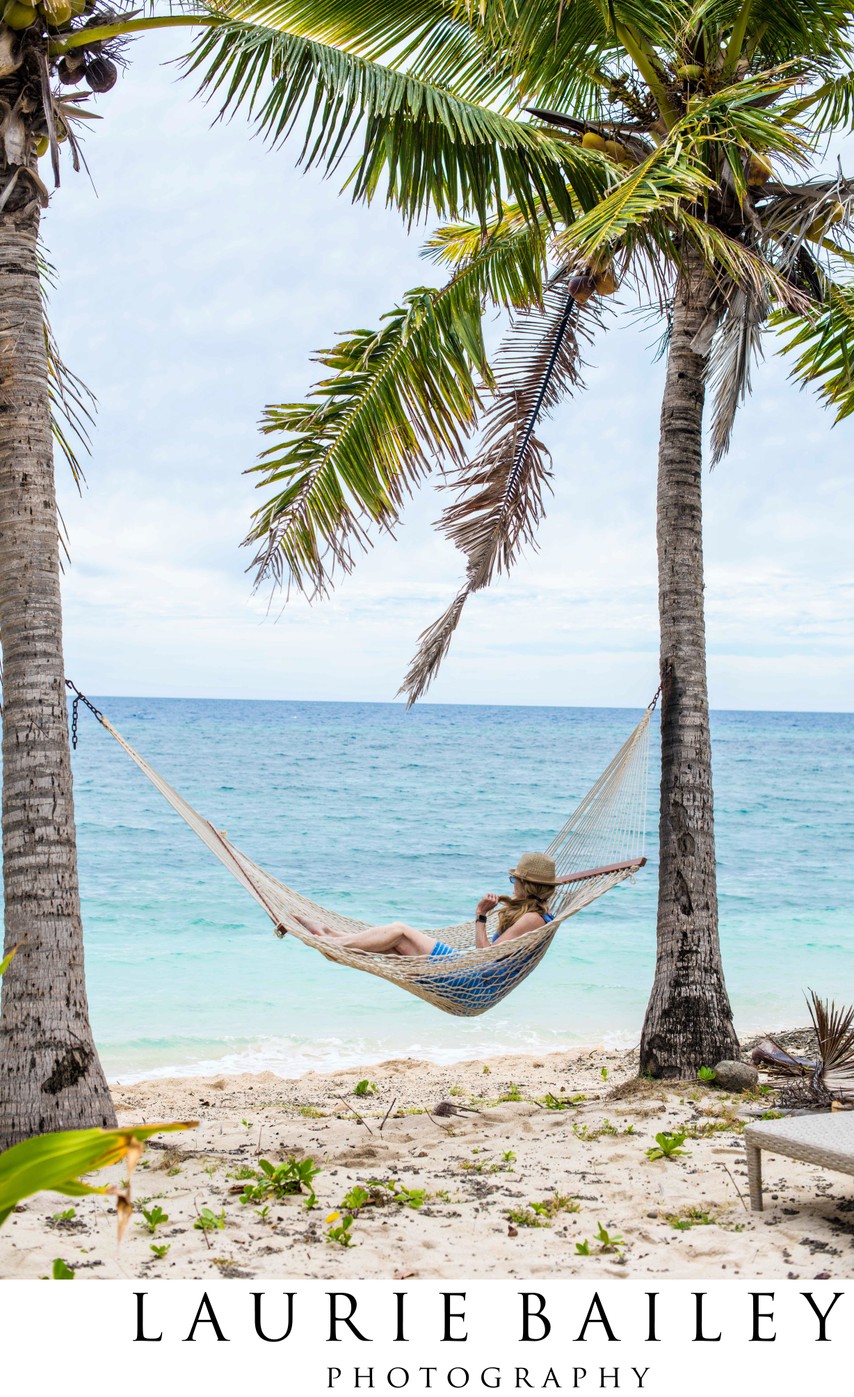 Hammock on the Beach | Relaxed Fiji Travel Experience