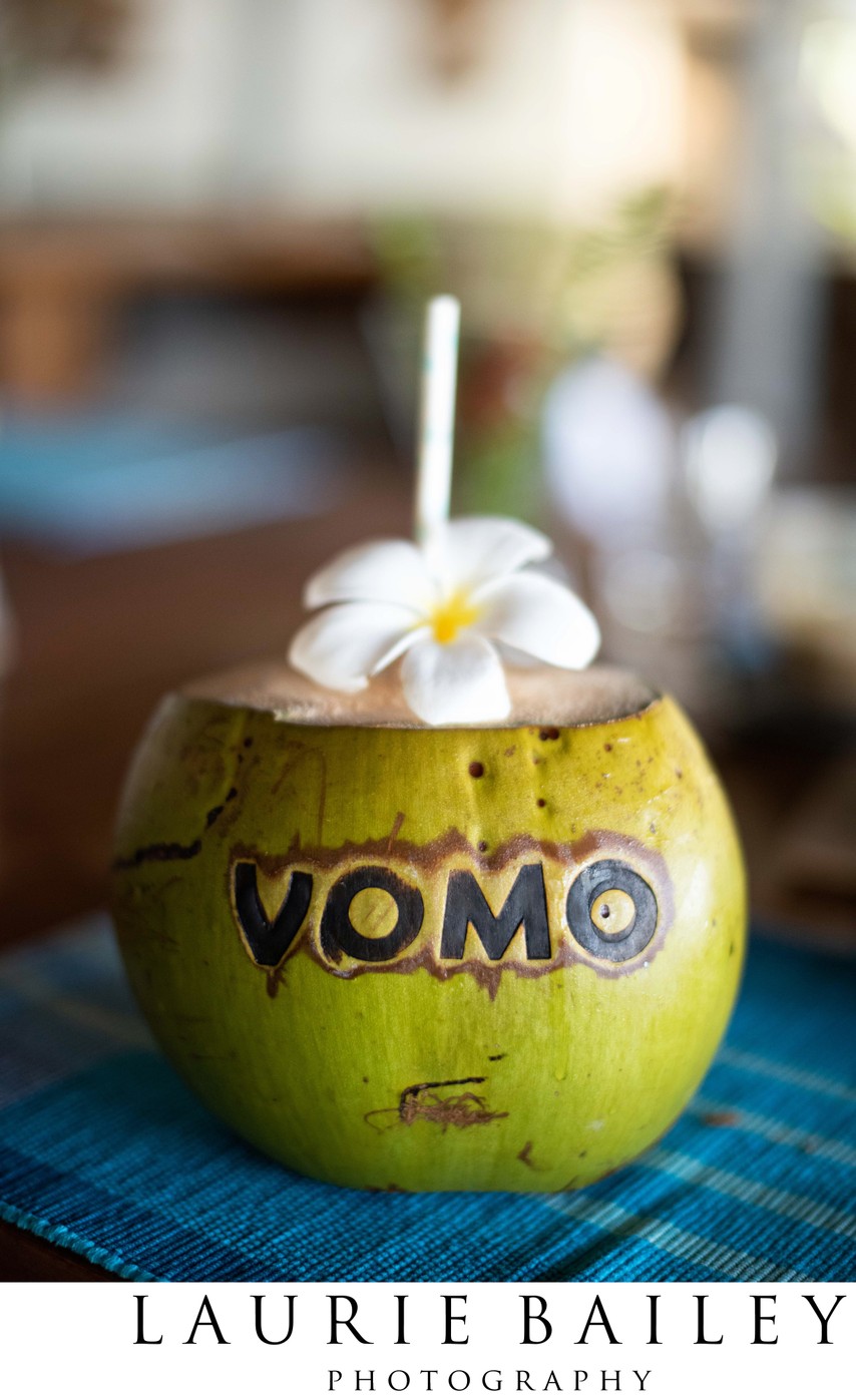 Signature Coconut Drink | Branded VOMO Resort Photo