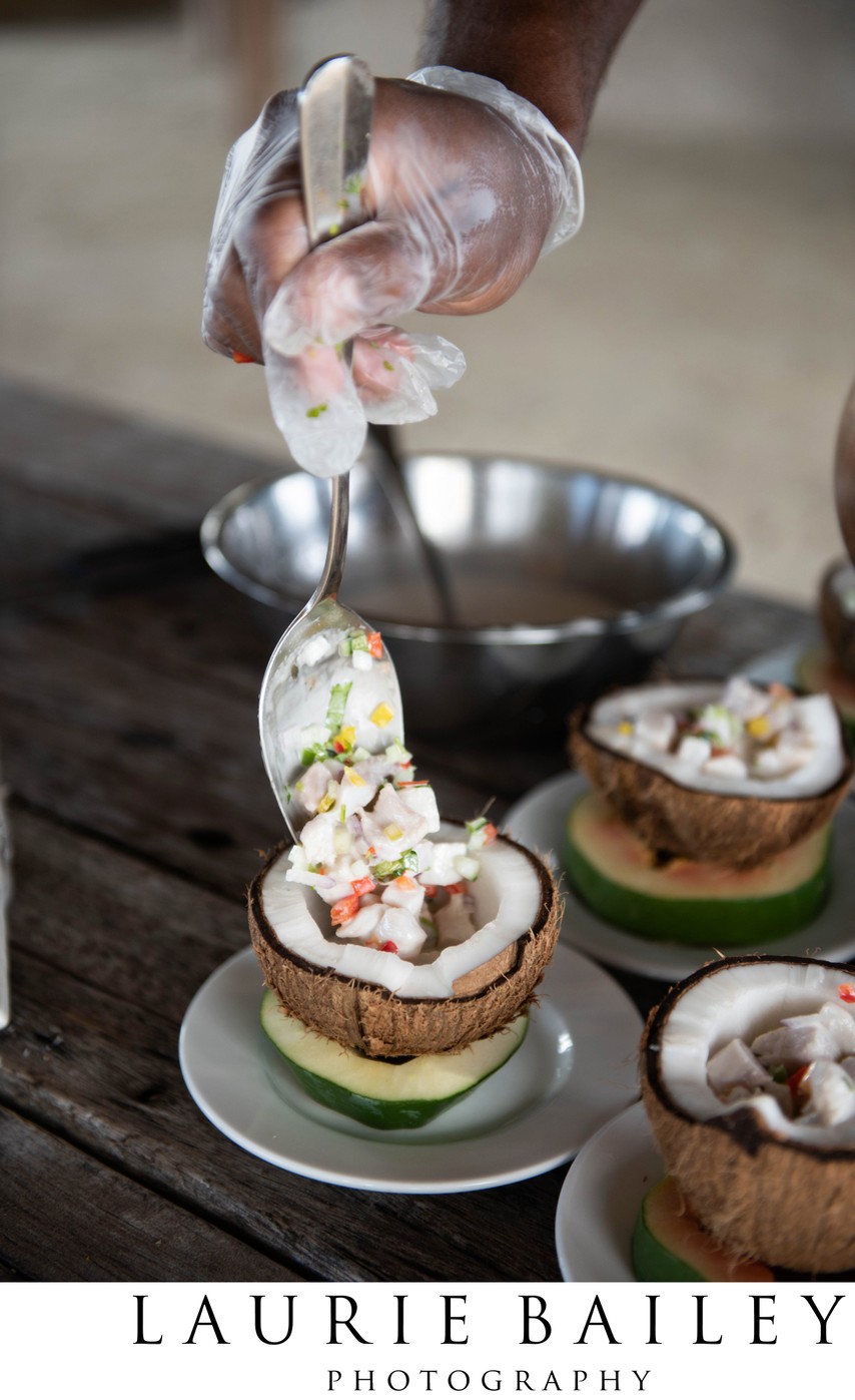 Tropical Appetizers | Food Photography