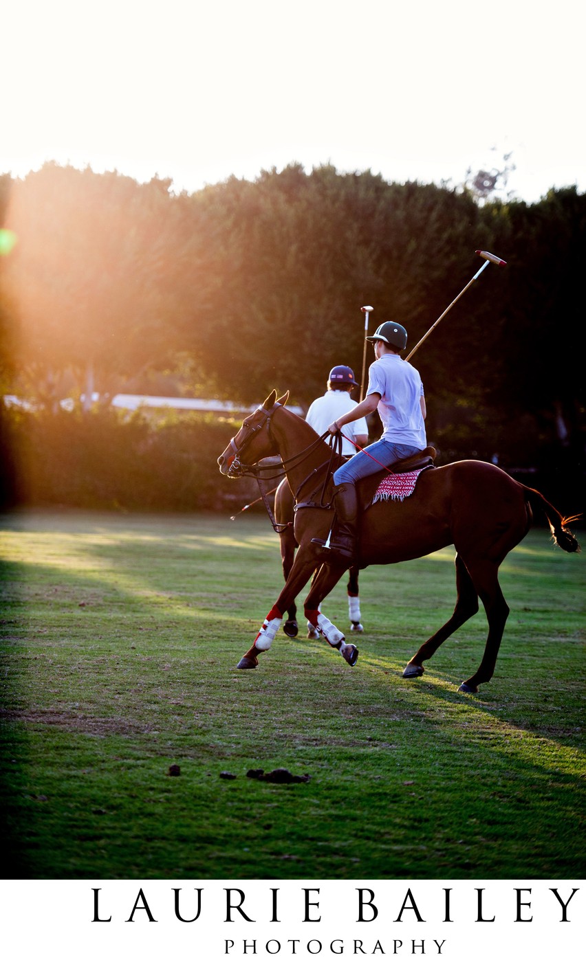 Polo Match Action Shot | Sports Lifestyle Photo