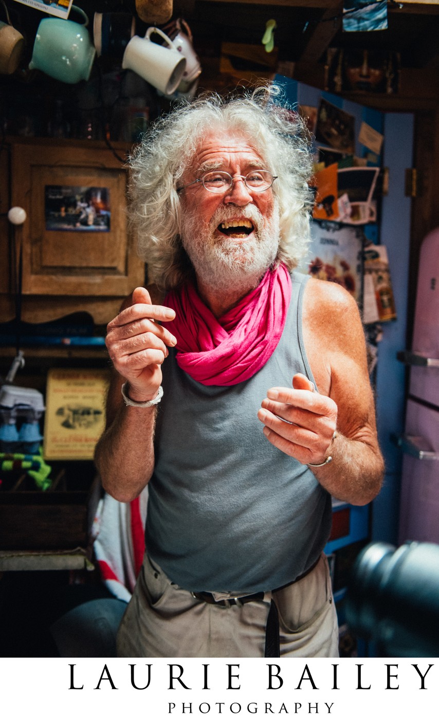 An Authentic Moment with a Vibrant Personality
