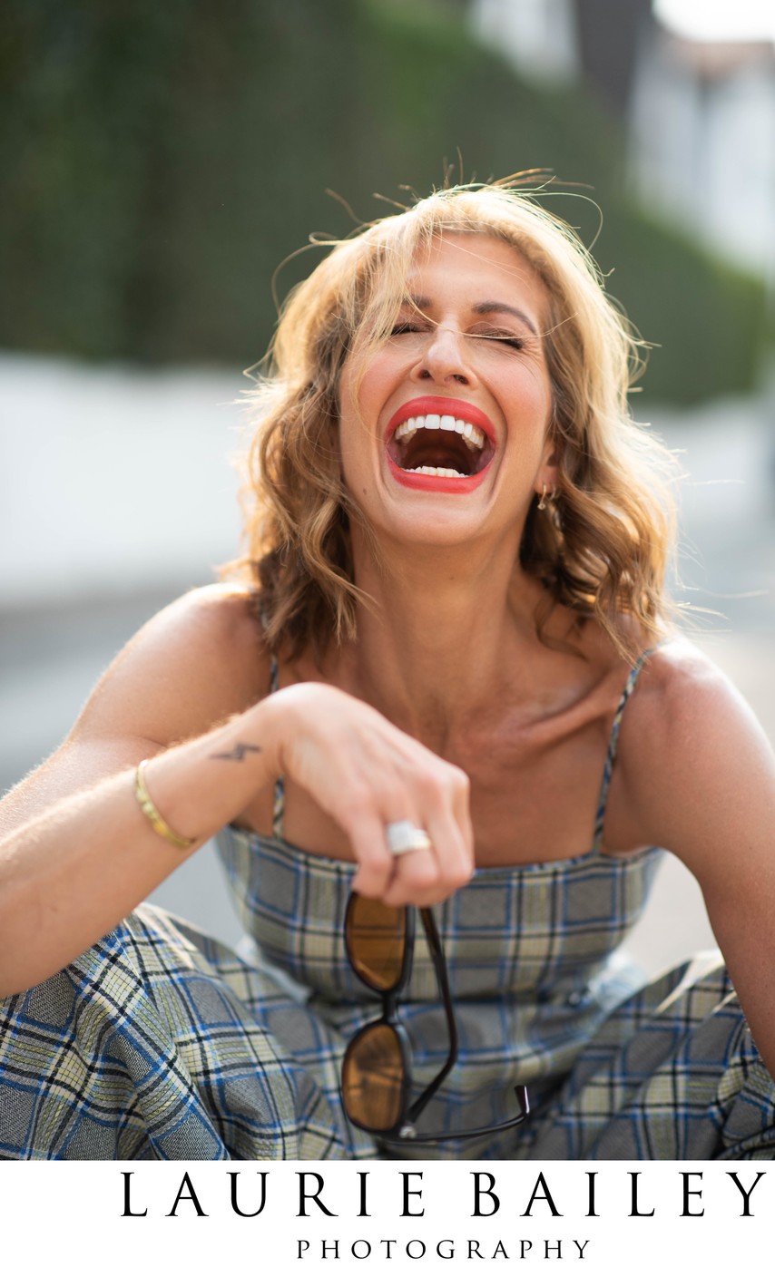 Authentic Happiness | Alysia Reiner Editorial Shoot