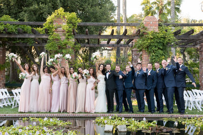 Wedding Party Photos in Santa Barbara
