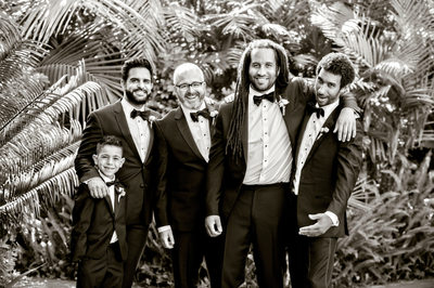 Groomsmen at Four Seasons Santa Barbara Wedding